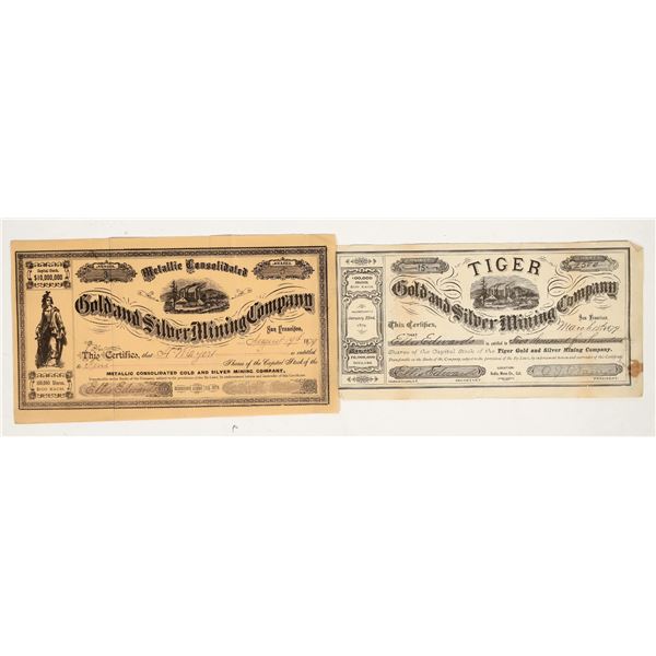 Bodie /Mono County Mining Stock Pair [204297]