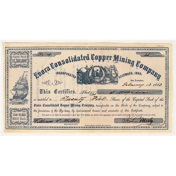 Evoca Consolidated Copper Mining Co. Stock [200256]