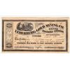 Image 1 : Cederberg Gold Mining Co. First Southerly Extension Stock Certificate (GT Brown Lith.) [204513]