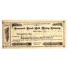 Image 1 : Homeward Bound Gold Mining Company Stock Certificate, 1876 [204169]
