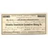 Image 1 : Columbia Consolidated Quicksilver Mining Co. Stock Certificate, 1874 [195490]