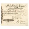 Image 1 : Quartz Reduction Company, Limited, Stock Certificate, 1856, California Gold Rush [204753]