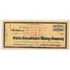 Image 1 : Goleta Consolidated Mining Co. Stock Certificate, Mono County, CA, 1899 [205006]