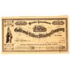 Image 1 : Metallic Consolidated Gold & Silver Mining Co. Stock Certificate, 1879 [204298]