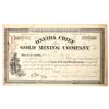 Image 1 : Oneida Chief Gold Mining Company Stock Certificate, Nevada County, CA, 1887 [197933]
