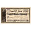 Image 1 : Seaton Gold Quartz Mining Company Stock Certificate, 1876 [204139]