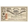 Image 1 : Sierra Valley Gold & Silver Mining Co. Stock Certificate, Plumas County, CA 1863 [203932]