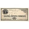 Image 1 : Alaska Mining Company Stock Certificate, Pike City, Sierra County, CA, 1881 [201203]