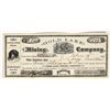 Image 1 : Gold Lake Mining Company Stock Certificate, 1889 [204535]