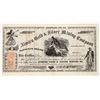 Image 1 : Almira Gold & Silver Mining Co. Stock Certificate, Silver Mountain, CA 1863 [204157]