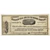 Image 1 : Dennison Gold & Silver Mining Co. Stock Certificate, Silver Mountain, CA, 1864 [204905]