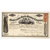 Image 1 : Montezuma Gold Mining Company Stock Certificate, Central City, CO 1867 [204166]