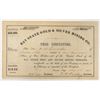 Image 1 : Bay State Gold & Silver Mining Company Stock Certificate, Empire, Colorado, 1866 [195912]