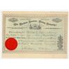 Image 1 : Western Reserve Mining Company Stock Certificate, Gilpin County, Colorado, 1882 [205007]