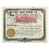 Image 1 : Ethel Gold Mining Company Stock Certificate, 1905 [204170]