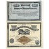 Image 1 : Two Different Rare 1880s Colorado Mining Stock Certificates [204776]