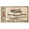 Image 1 : Hamilton Gold & Silver Mining Company Stock Certificate, Idaho Territory 1865 [203931]