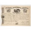 Image 1 : Albion Mining Company of Eagle River Stock Certificate, 1846 [205228]