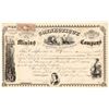 Image 1 : Connecticut Mining Company Stock Certificate, Keweenaw County, Michigan, 1864 [203536]