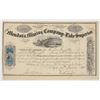 Image 1 : Mendota Mining Company of Lake Superior Stock Certificate, 1872 [205231]