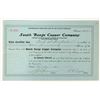 Image 1 : South Range Copper Company Stock Certificate, 1909 [205225]