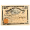 Image 1 : Cumberland Mining & Smelting Company Stock Certificate, Castle, Montana, 1892 [197924]