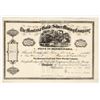 Image 1 : Montana Gold & Silver Mining Co. Stock Certificate, Madison County, Montana 1867 [195879]