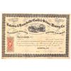 Image 1 : Batavia & Humboldt Gold & Silver Mining Co. Stock Certificate, 1869 [205212]
