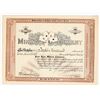 Image 1 : Four Aces Mining Company Stock Certificate, 1906 [200792]
