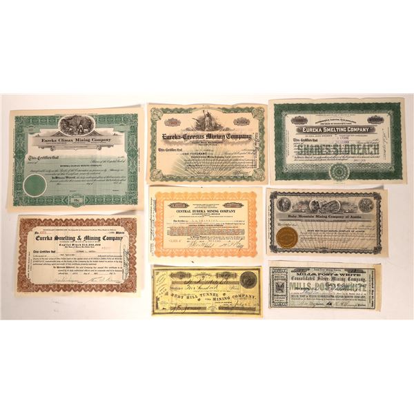 Eureka and Austin Mining Stocks (8) [181282]