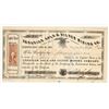 Image 1 : Canadian Gold & Silver Mining Co. Stock Certificate, Gold Hill, Nevada Territory [195891]