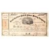 Image 1 : Great Eastern Gold & Silver Mining Co. Stock Certificate, Gold Hill, Nevada Territory, #1 [195359]