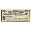 Image 1 : West Crown Point Mining Company Stock Certificate, 1887 [201652]