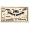 Image 1 : Puebla Gold, Silver, & Copper Mining Co. Stock Certificate, 1878 [204510]