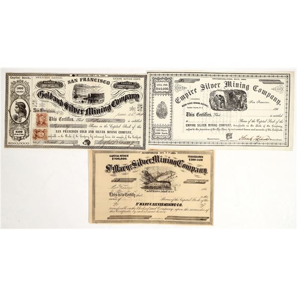 Reese River Nevada Territory Mining Stocks [200266]