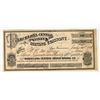 Image 1 : Barcelona Central Silver Mining Company Stock Certificate, Nye County, 1876 [204906]