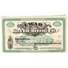 Image 1 : Newark Silver Mining Co. Stock (GT Brown Lith.) [200249]