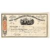 Image 1 : New York & Silver Peak Mining Company Stock Certificate, Silver Peak, NV 1865 [203936]