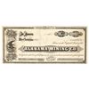 Image 1 : Alabama Mining Company Stock Certificate, Flowery District, NV (GT Brown Lith.) [195861]