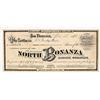 Image 1 : North Bonanza Mining Company Stock Certificate, 1880 [201654]