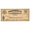 Image 1 : Prospect Gold & Silver Mining Co. Stock Certificate, Comstock, 1877 [195906]