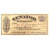Image 1 : Senator Mining Company Stock Certificate, Virginia City, Nevada, 1878 [197929]