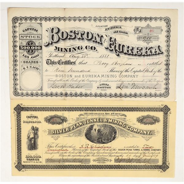 Nevada Mining Stock Pair [200250]