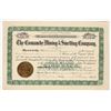 Image 1 : Comanche Mining & Smelting Company Stock Certificate, 1904 [204537]