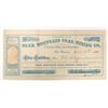 Image 1 : Blue Mountain Coal Mining Company Stock Certificate #2, 1871 [197931]