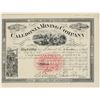 Image 1 : Caledonia Mining Company Stock Certificate, Nova Scotia, 1890 [205358]