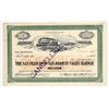 Image 1 : San Francisco & San Joaquin Valley Railway Stock Certificate, 1895 [201370]
