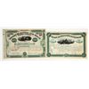 Image 1 : Two Railroad Stocks with Rare Autographs: General Dodge and Henry Villard [201107]