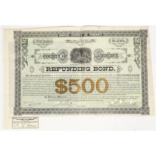 Dakota Territory Bonds [201946]