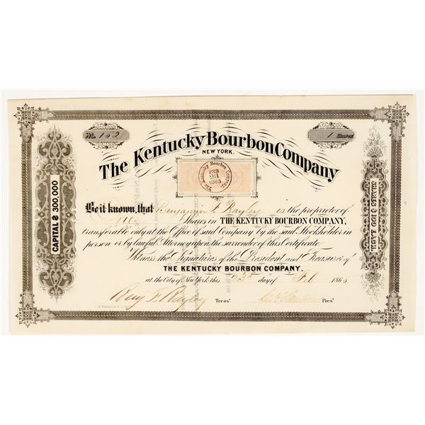 The Kentucky Bourbon Co. Stock [200254]